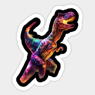 Cat Dinosaur Duel Sticker